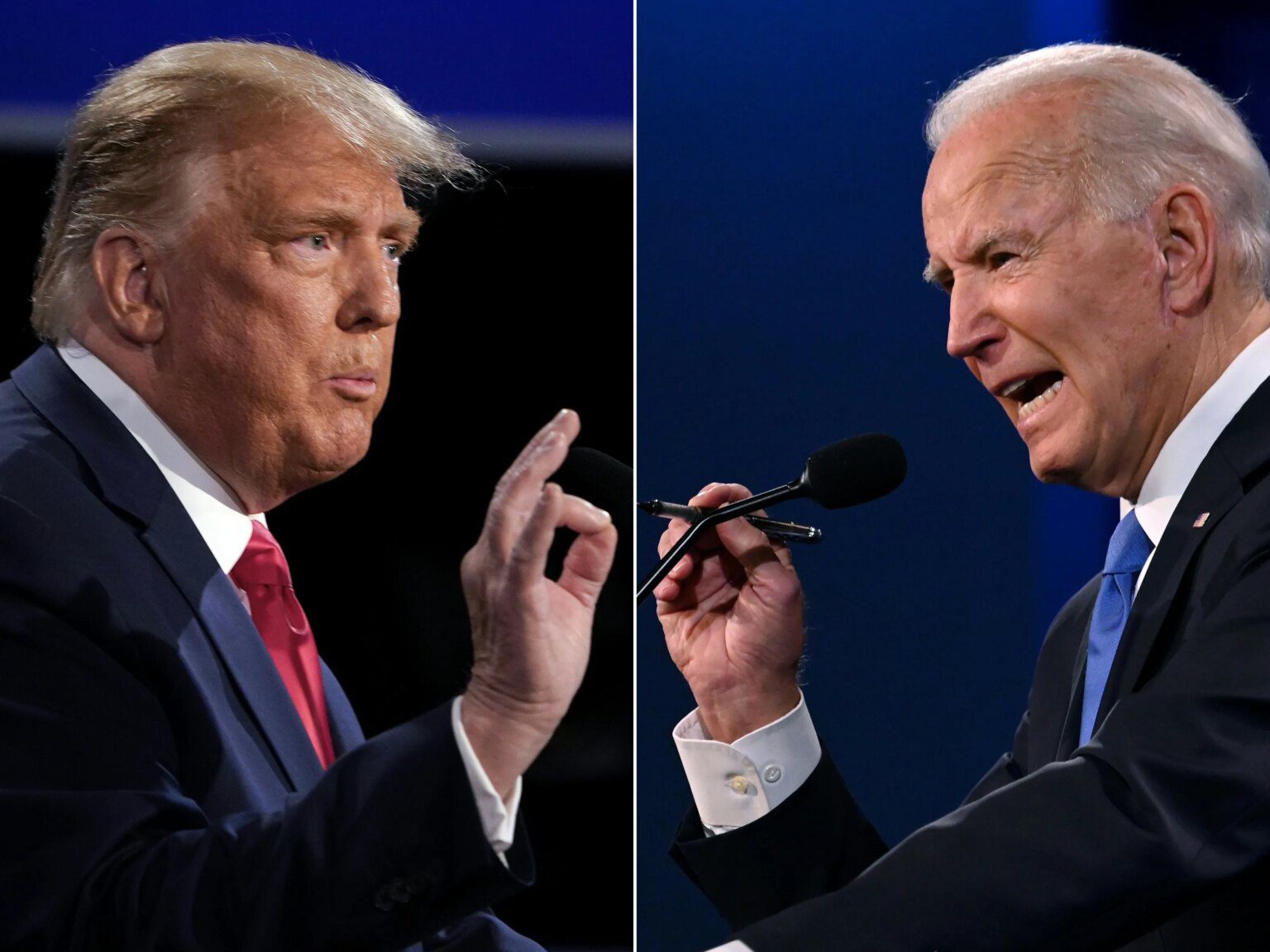 Biden against Trump.  Americans weigh in on possible
