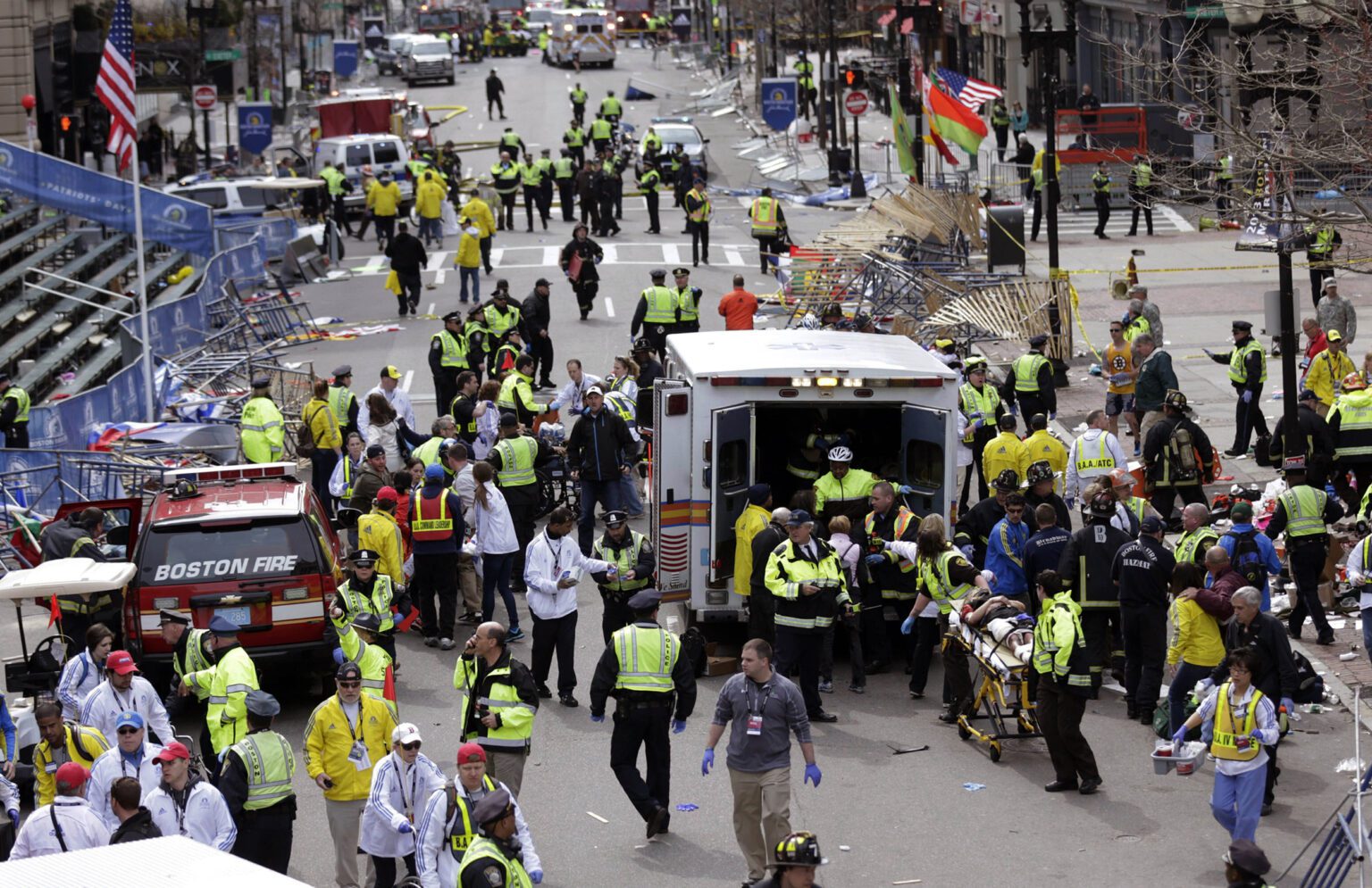 Bostonians remember deadly marathon bombings 10