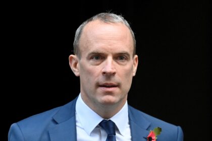 British Deputy Prime Minister Dominic Raab, accused