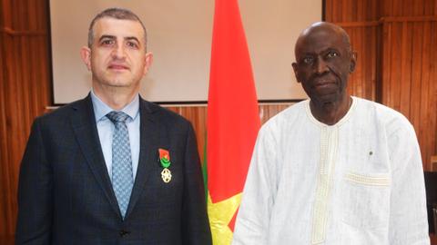 Burkina Faso awards the highest state medal