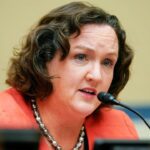 Calif Rep Katie Porter’s ex-husband is standing by