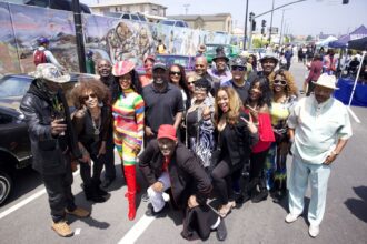 Crenshaw mural celebrating black history will be