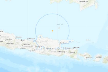 Earthquake with a magnitude of 6.6 on the Richter scale hits Java in Indonesia