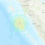 Earthquake with a magnitude of 7.4 on the Richter scale hits Indonesia,