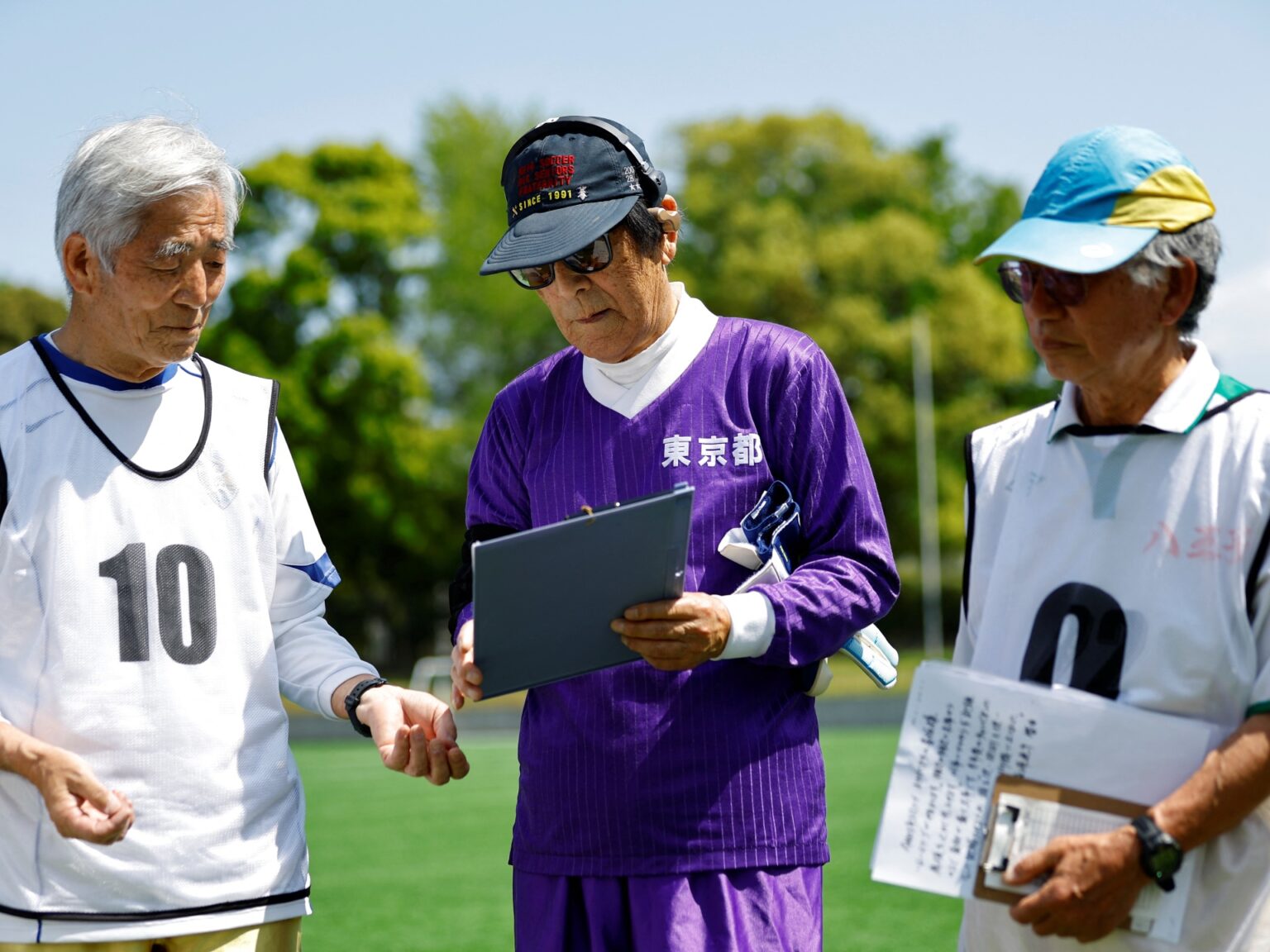 For Japan’s aging soccer players, 80 is the