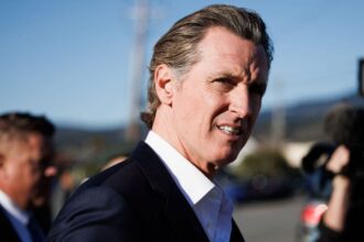 Gavin Newsom toasted for no answer left