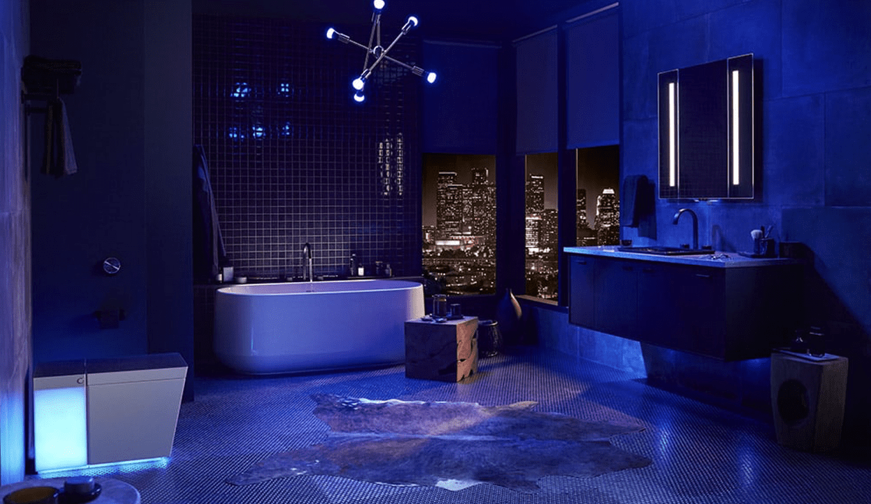 Hotel bathrooms are going high-tech