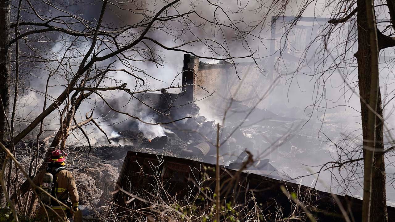 Indiana recycling plant fire under control