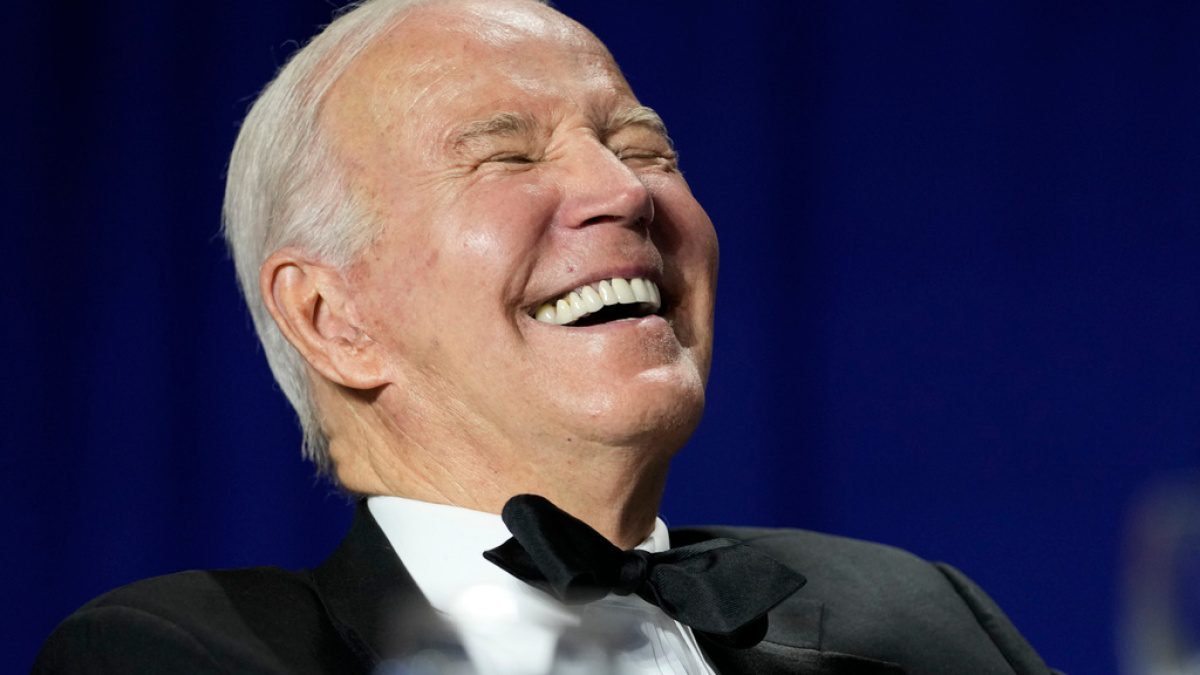 Joe Biden laughs at age jokes at annual US