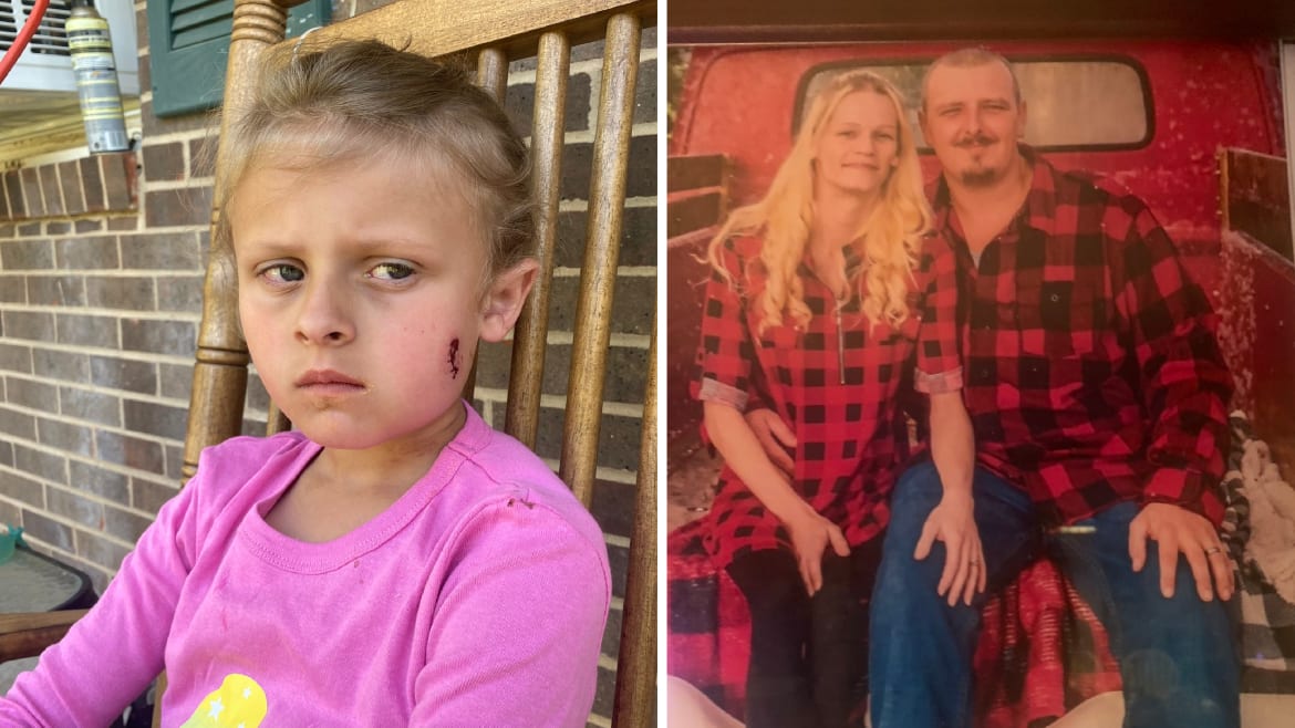 Little Girl, Parents Shot After Basketball Rolls