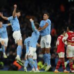 Manchester City beat Arsenal 4-1 in the Premier League