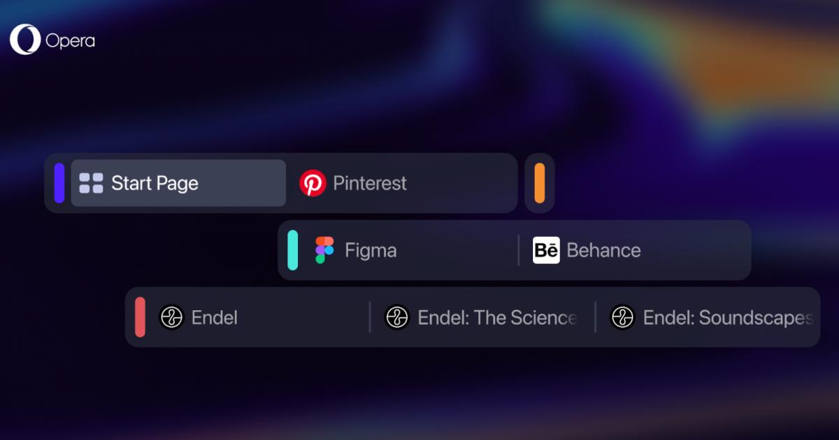 Opera One is a browser designed for generative