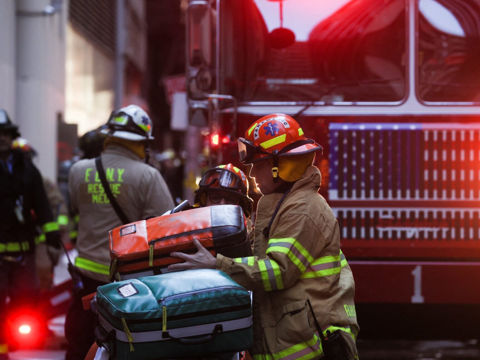 Parking garage collapses in New York City