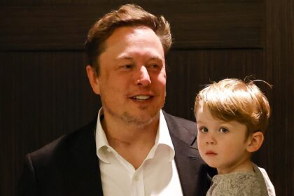 See Elon Musk Play With His and Grimes’ Son X AE