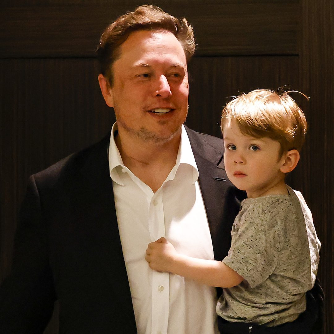 See Elon Musk Play With His and Grimes’ Son X AE