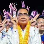 Thai Prime Minister Prayuth is trailing rivals in opinion polls