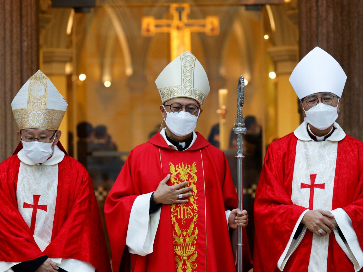 The Bishop of Hong Kong goes to mainland China