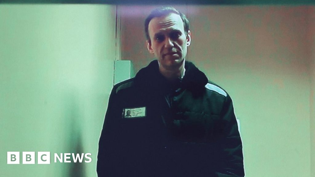 The Russian Navalny says he is going to prison