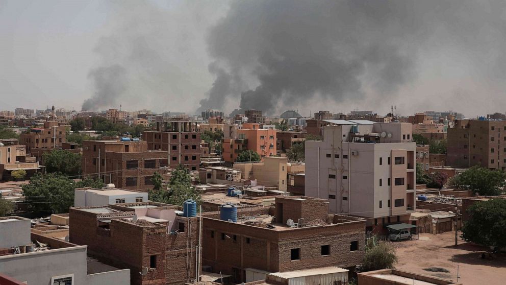 The civilian death toll in Sudan approaches 100