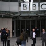 The president of the BBC resigned, embroiled in a