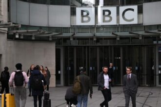 The president of the BBC resigned, embroiled in a