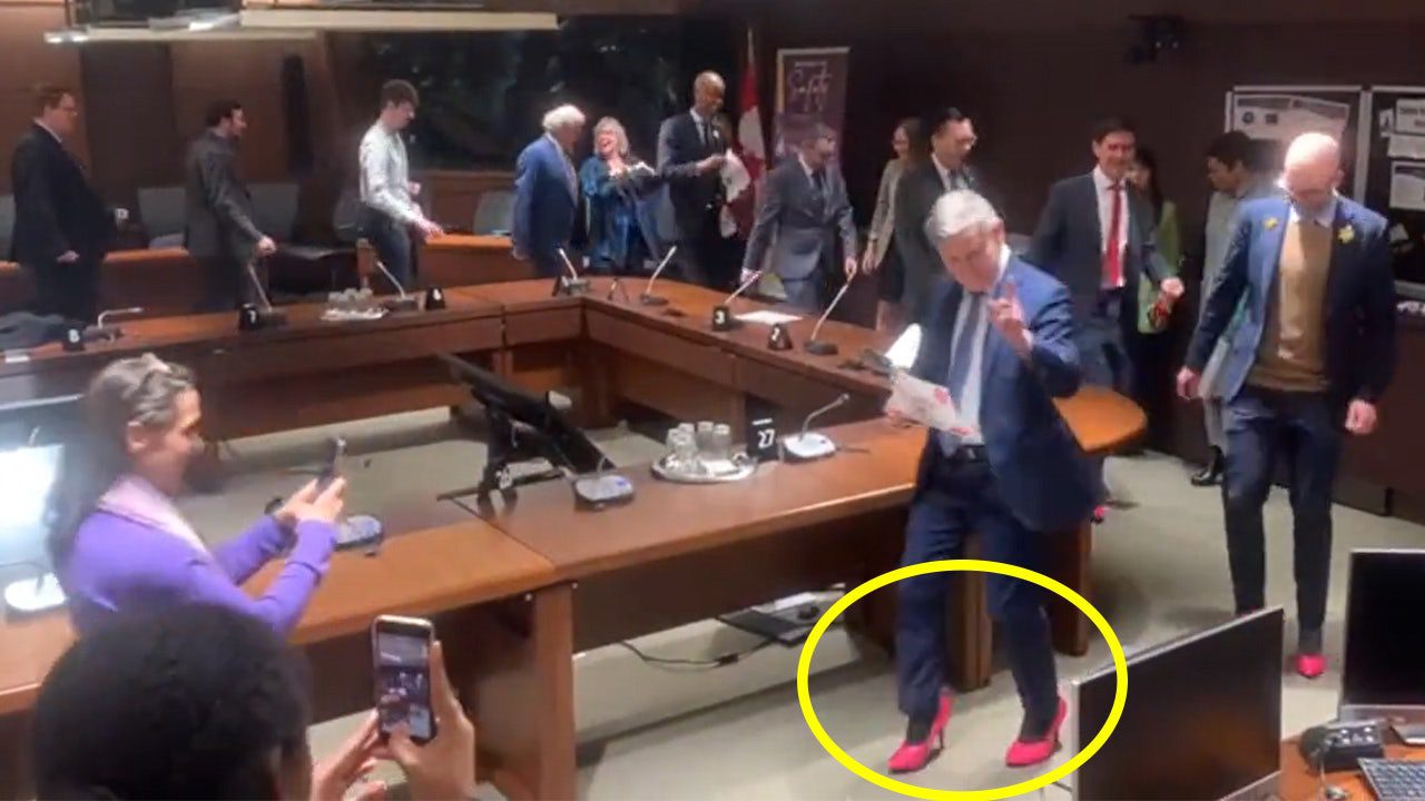 Twitter fires male legislators for wearing pink