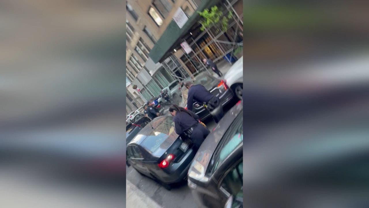 WATCH: New York City police officer injured as