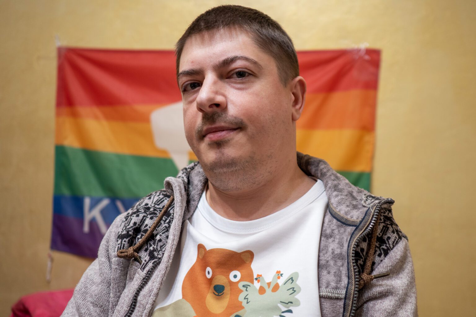 While Ukraine’s LGBTQ soldiers fight at the front