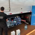 stop a truck with 60 liters of ketamine