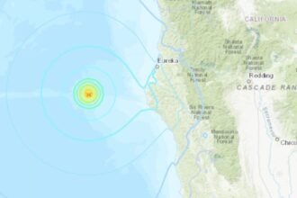 5.5 magnitude earthquake reported for Northern