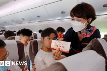 China’s passenger plane C919 is put into service