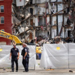 5 people missing in partially collapsed