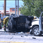 7 injured when driver in stolen car runs red light