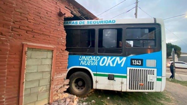 A bus entered a warehouse and caused