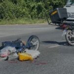 Accident in Lezha!  Two motorcycles collide,