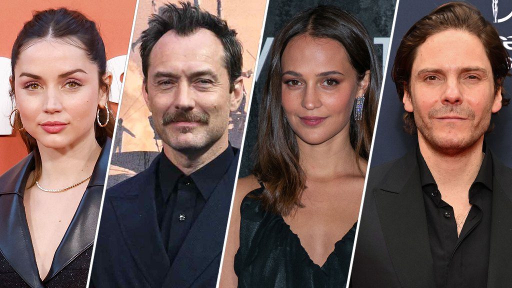 Ana De Armas, Jude Law, Alicia Vikander Set For