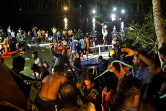 At least 22 killed after tourist boat capsizes