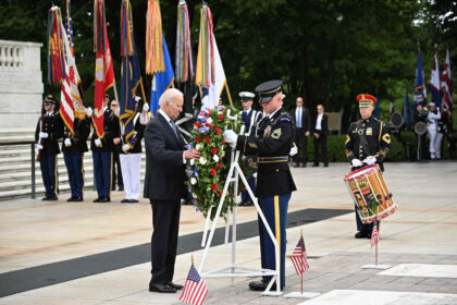 Biden celebrates Memorial Day almost 2 years later