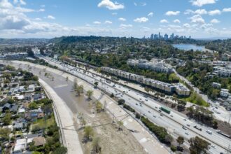 Body found in the dry car wash of the Los Angeles River nearby