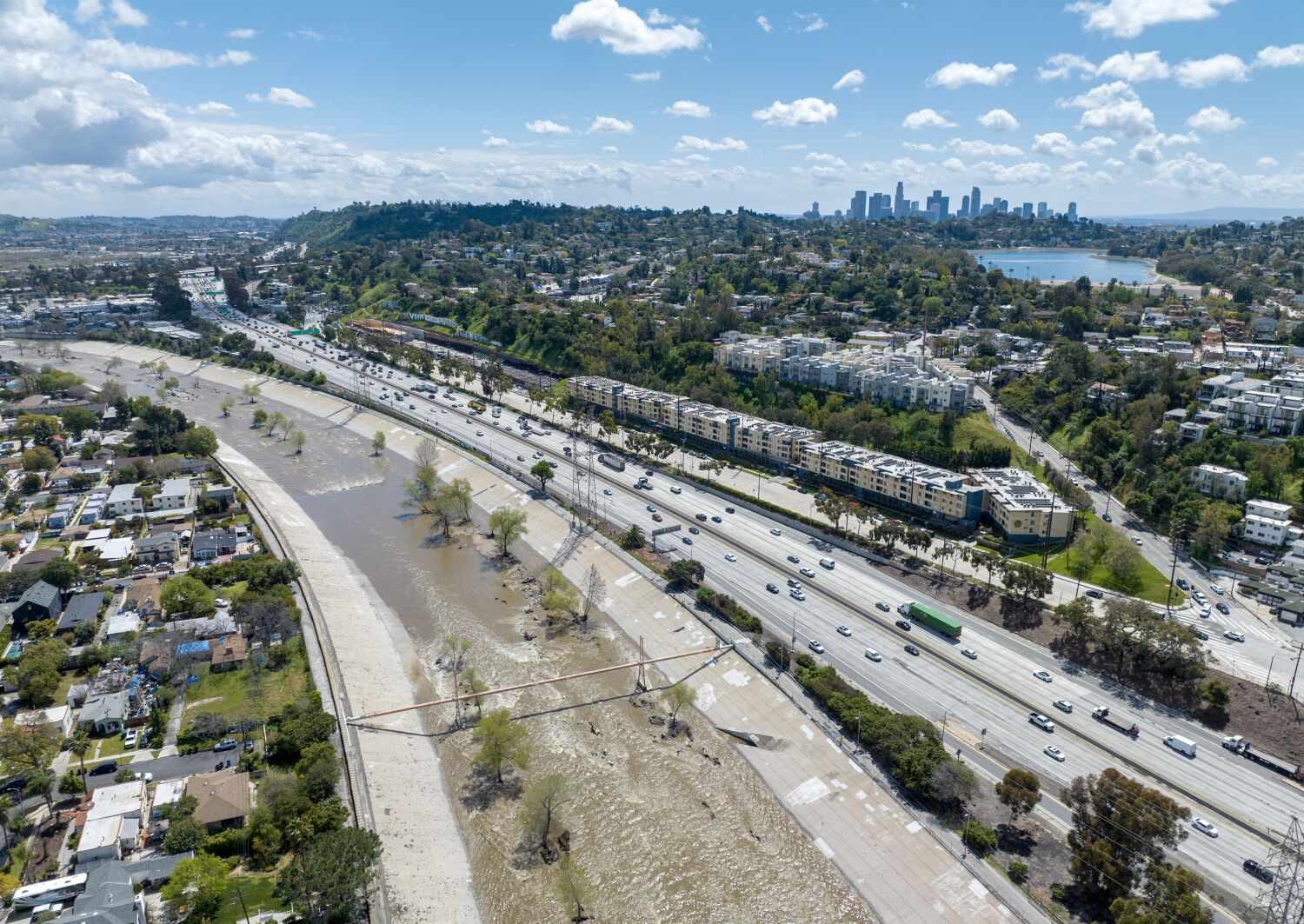 Body found in the dry car wash of the Los Angeles River nearby