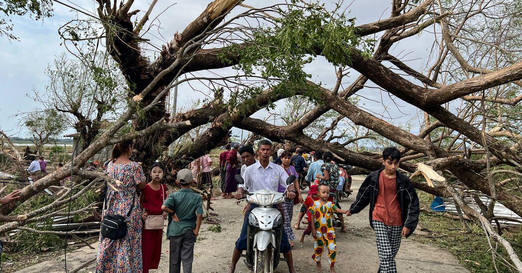 Cyclone Mocha leaves thousands homeless