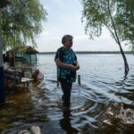 Damage to Russian-occupied dam floods Ukrainian