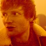 Ed Sheeran Watches the Sun Shine in Blue