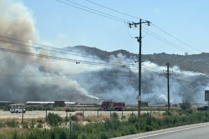 Evacuations in the San Jacinto Valley were