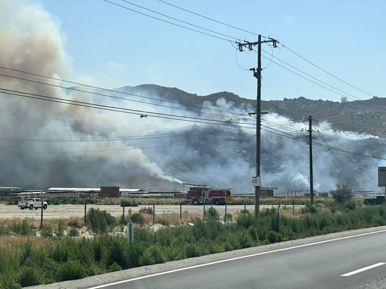 Evacuations in the San Jacinto Valley were