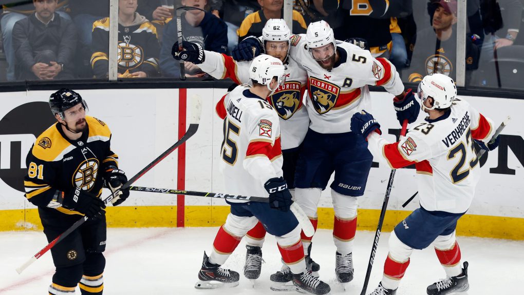 Florida Panthers oust record-breaking Boston
