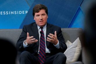 Former Fox News host Tucker Carlson does