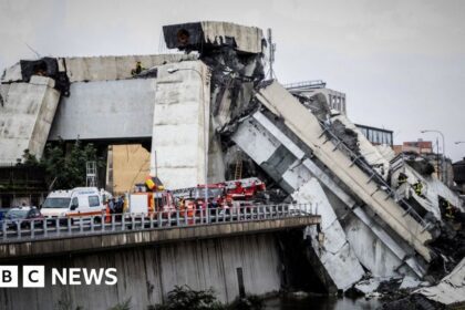 Genoa bridge disaster: risk of collapse