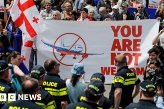 Georgia anger as Russian flights land again