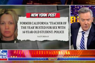 Greg Gutfeld praises ‘heroic’ teacher who slept